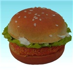 Форма Люкс Гамбургер 3D